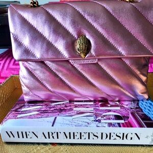 Fabulous Kurt Keiger Bag - Metallic Pink
